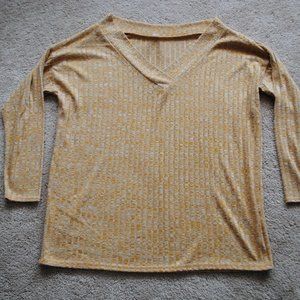 LUXE Women's Sweater Top ~ Size M Medium